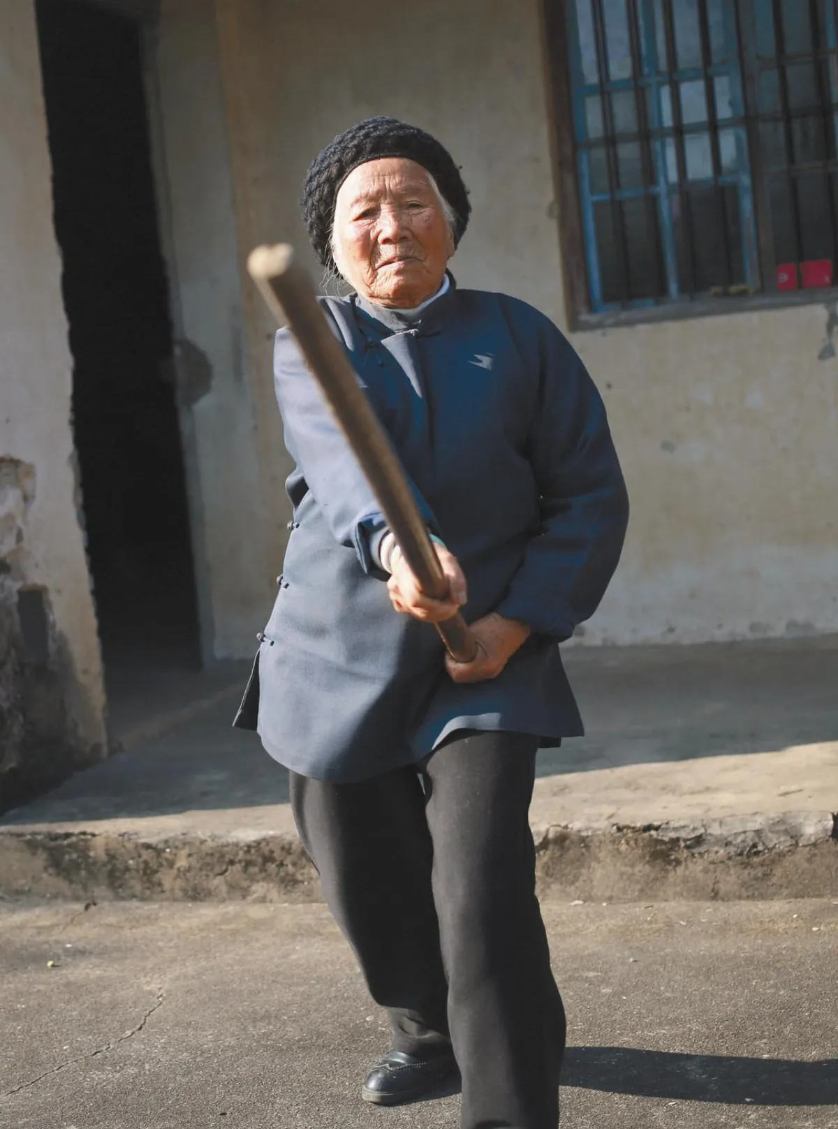 大陸功夫奶奶 習武90年 曾單挑惡霸