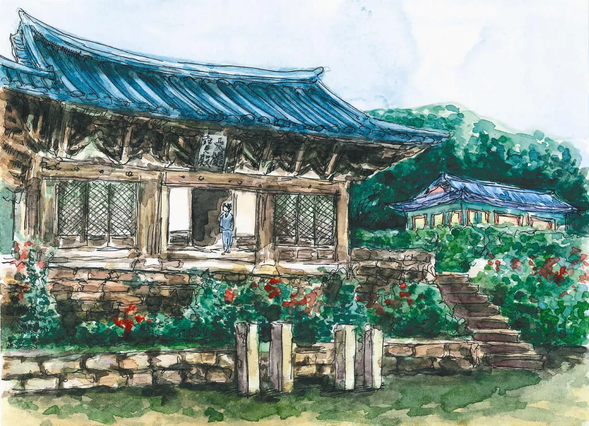 海外遊蹤 韓國達摩山美黃寺