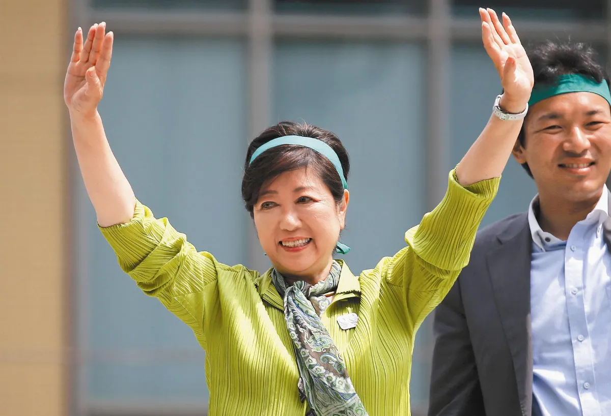 東京都議員選舉 小池陣營大勝