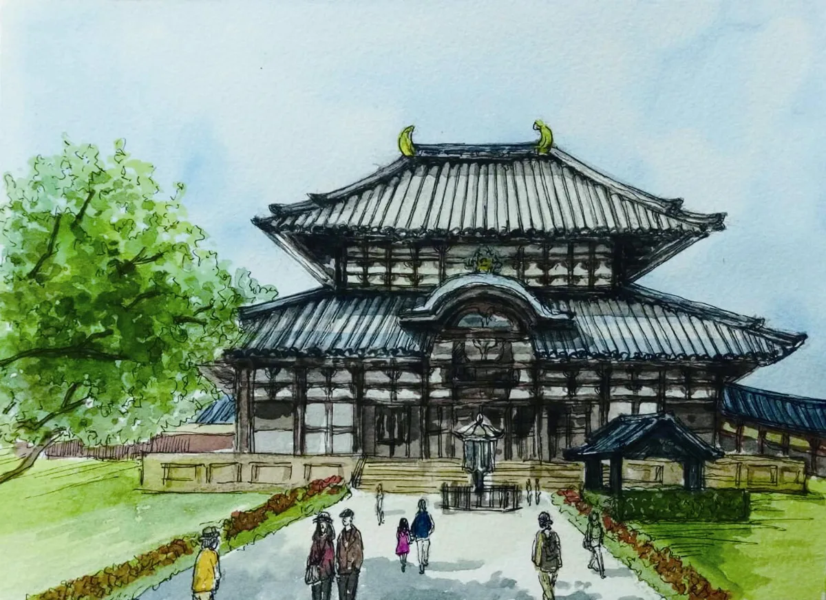 海外遊蹤 宏偉古樸的東大寺