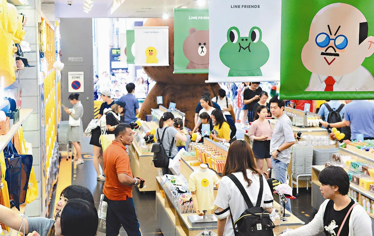 LINE打造明星 周邊商品熱賣 角色貼圖 變成搖錢樹