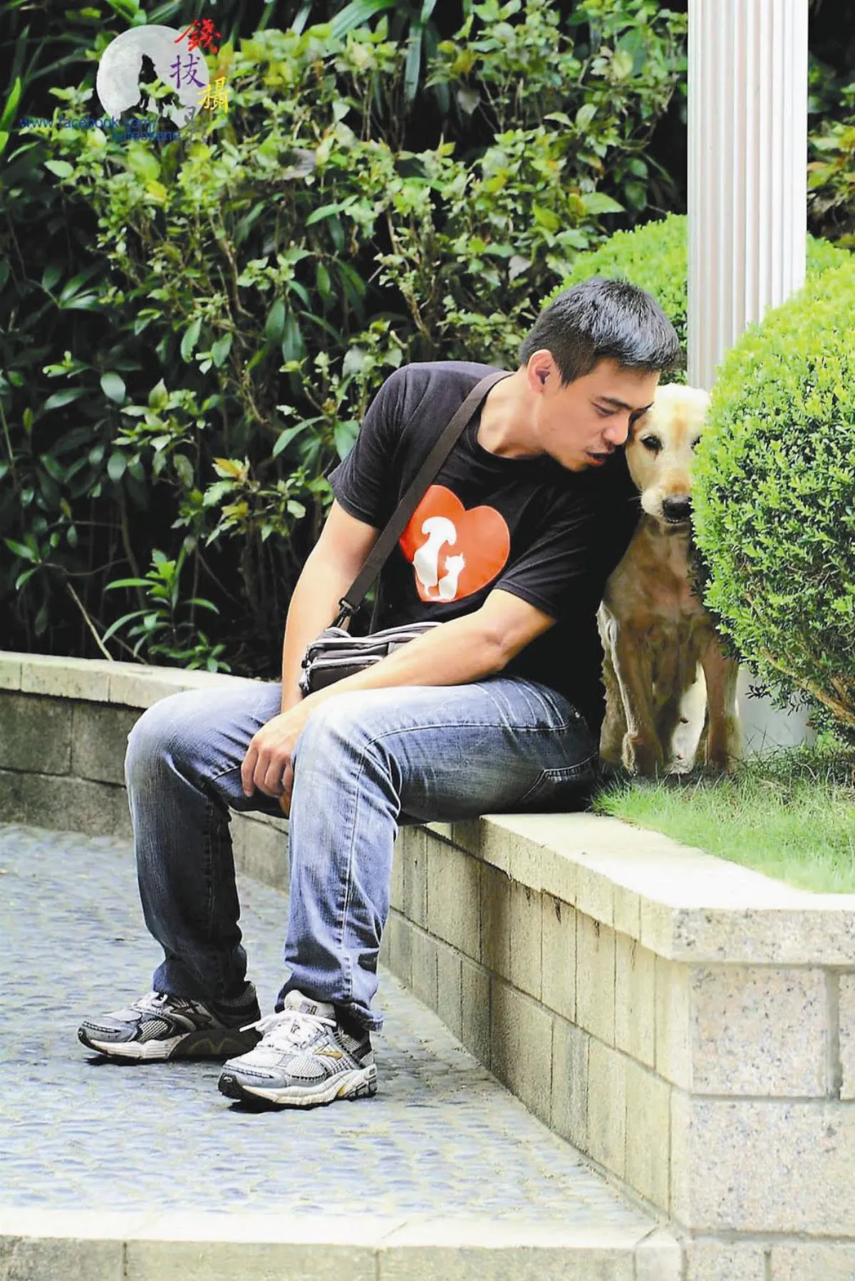 首次投入就看到煉獄…  高晨鈞 捨身救援毛小孩