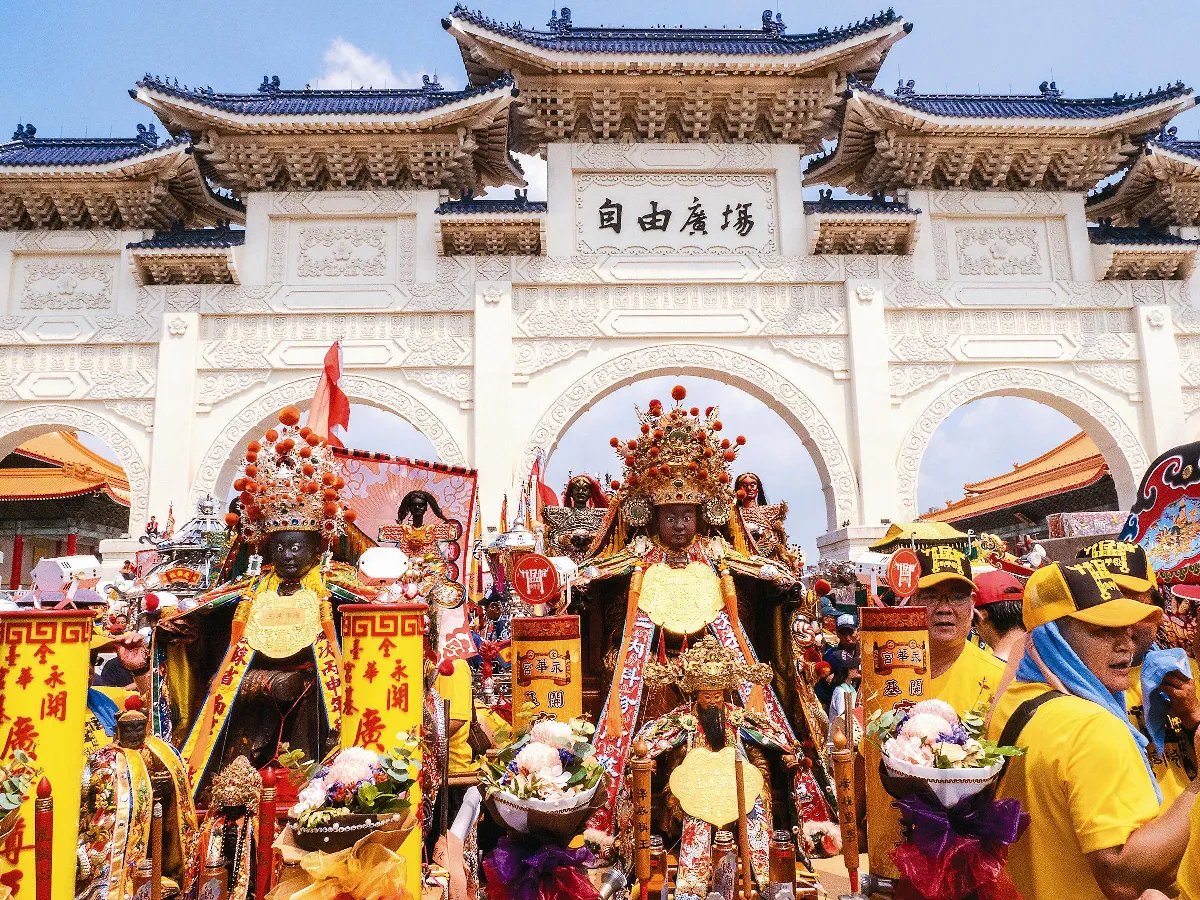 眾神上凱道 逾萬人參與