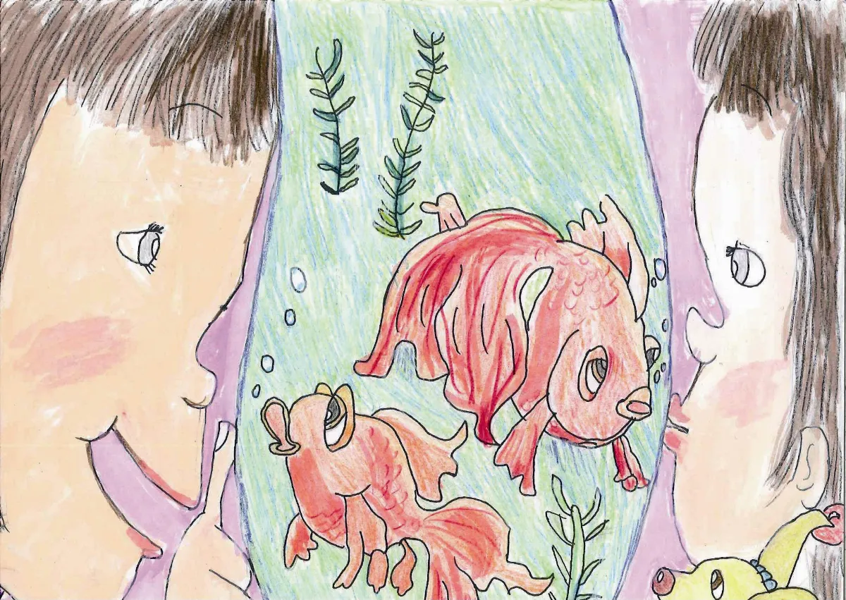 快樂塗鴉簿  相看兩不厭