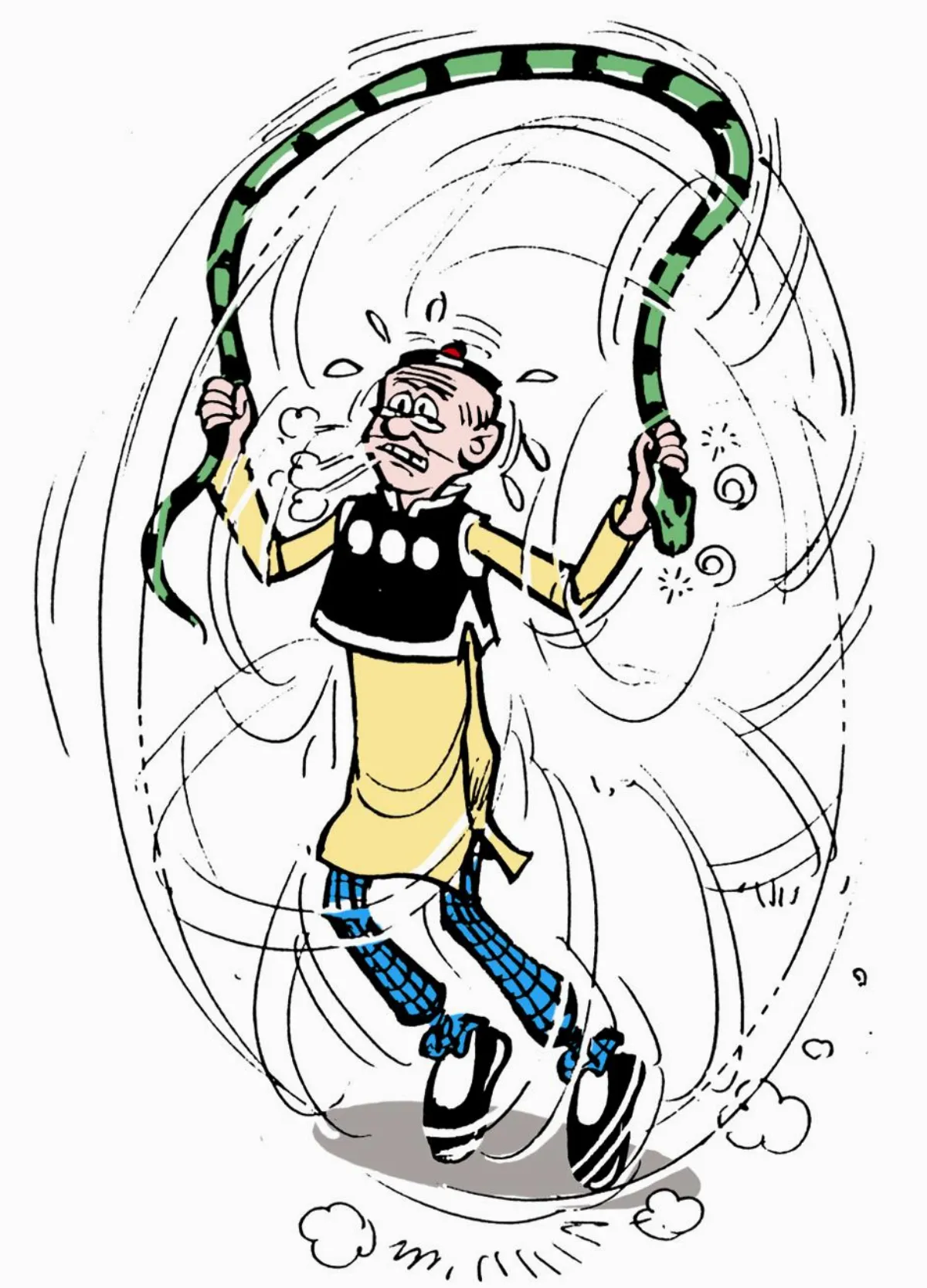 老夫子成語教室  杯弓蛇影