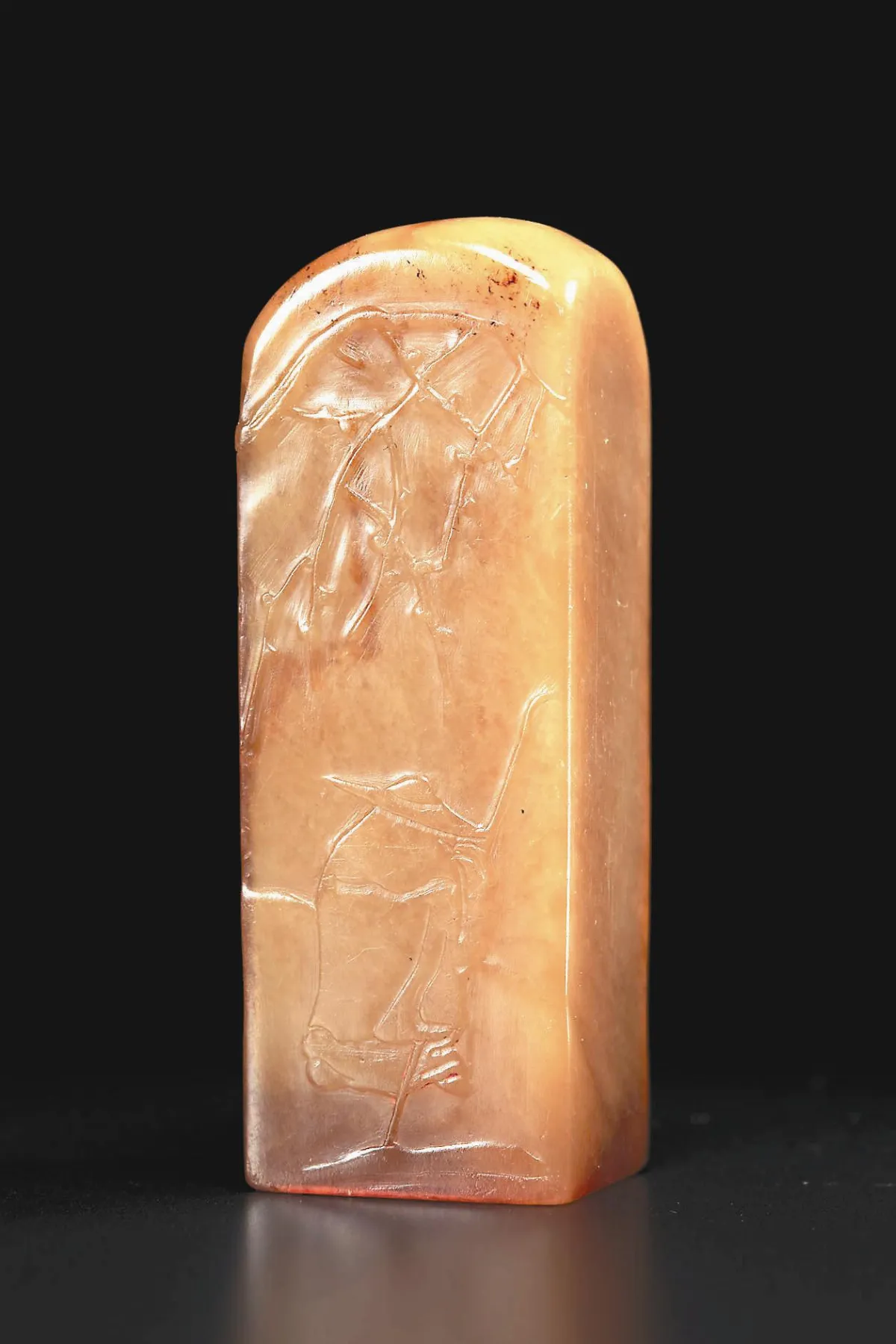 【清卿薄意】 尋梅薄意方章