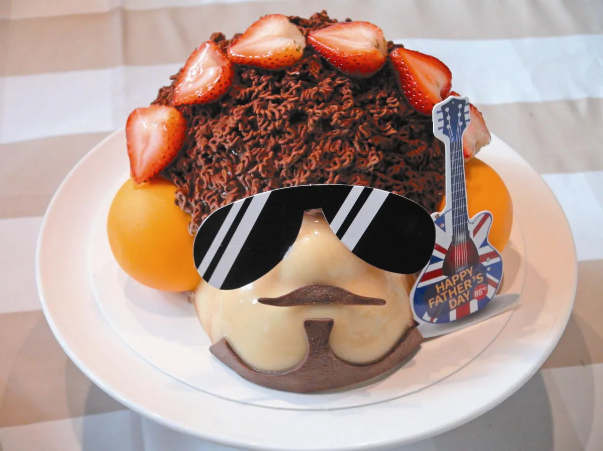 父親節蛋糕 逗趣搖滾像老爸