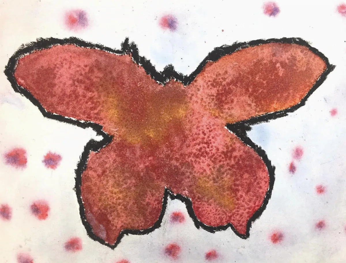 快樂塗鴉簿  蝶影