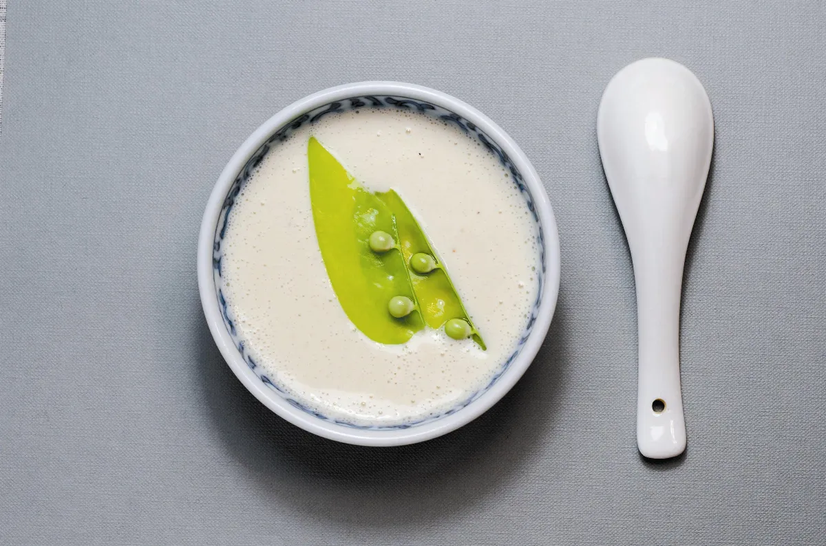 《自慢  日本素料理》 杏仁濃湯