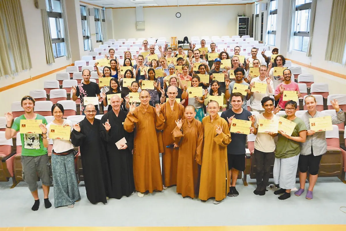 歐美禪學營結營 發願不忘初心