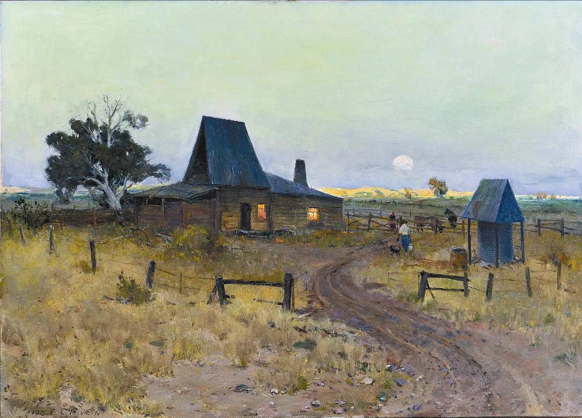 【楊鳴山紀念畫展】 月初升