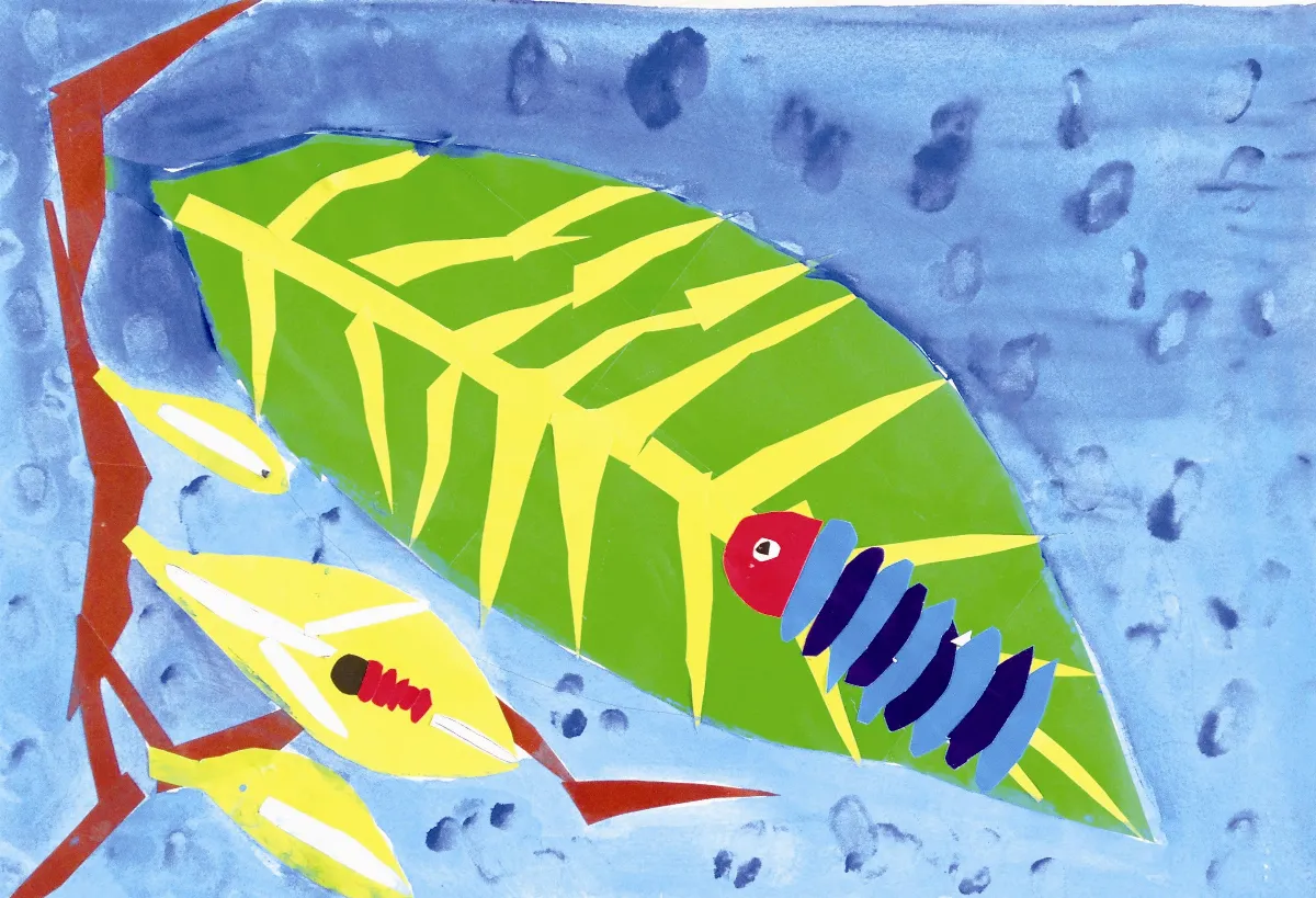 快樂塗鴉簿 葉子魚