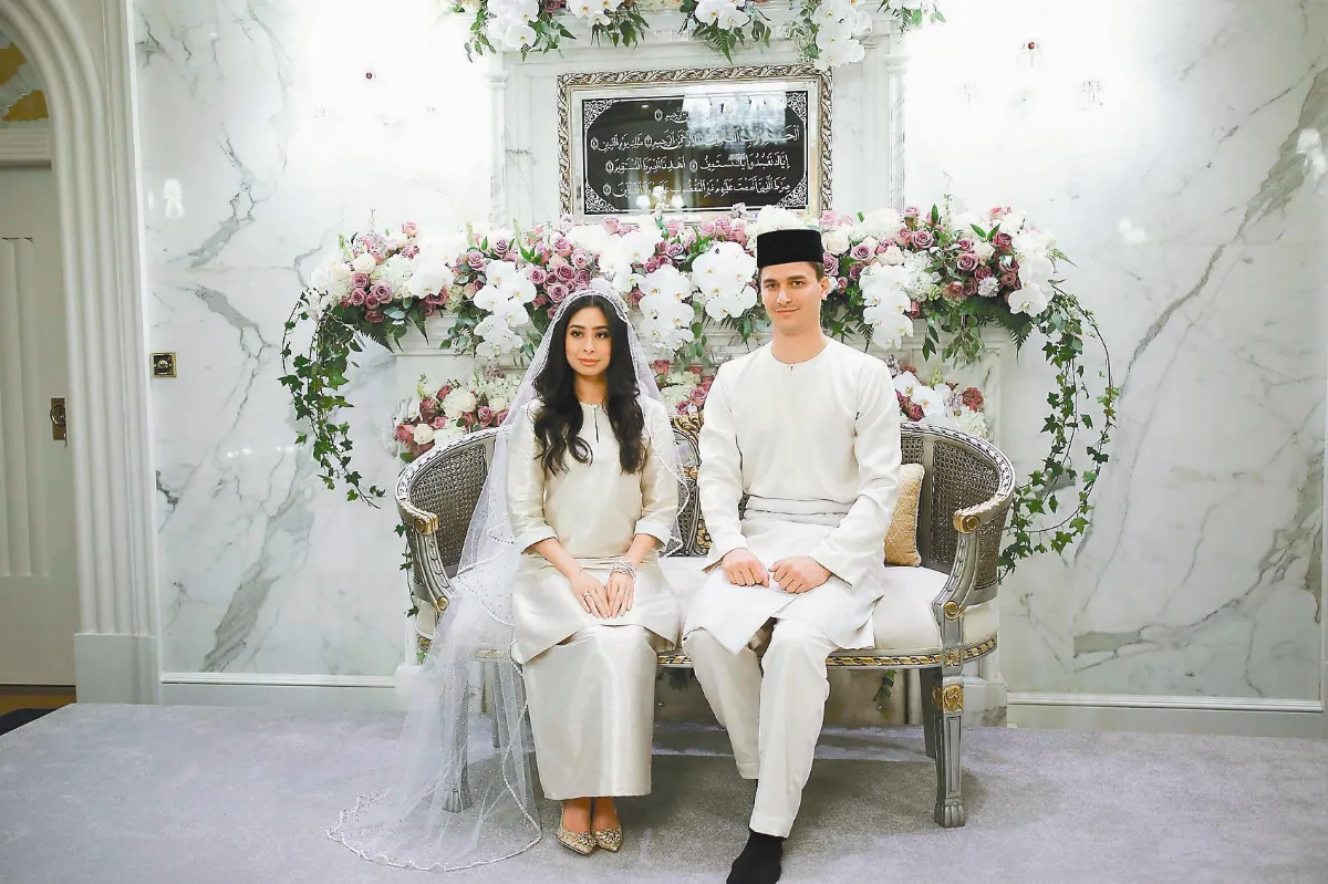 相戀3年 大馬蘇丹愛女嫁荷蘭籍未婚夫