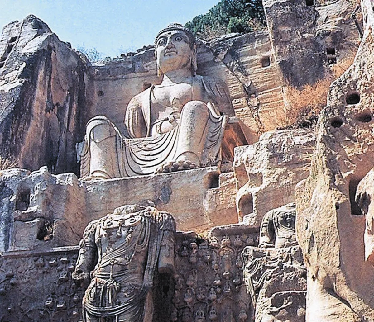 天龍山石窟加固 保全五朝佛像