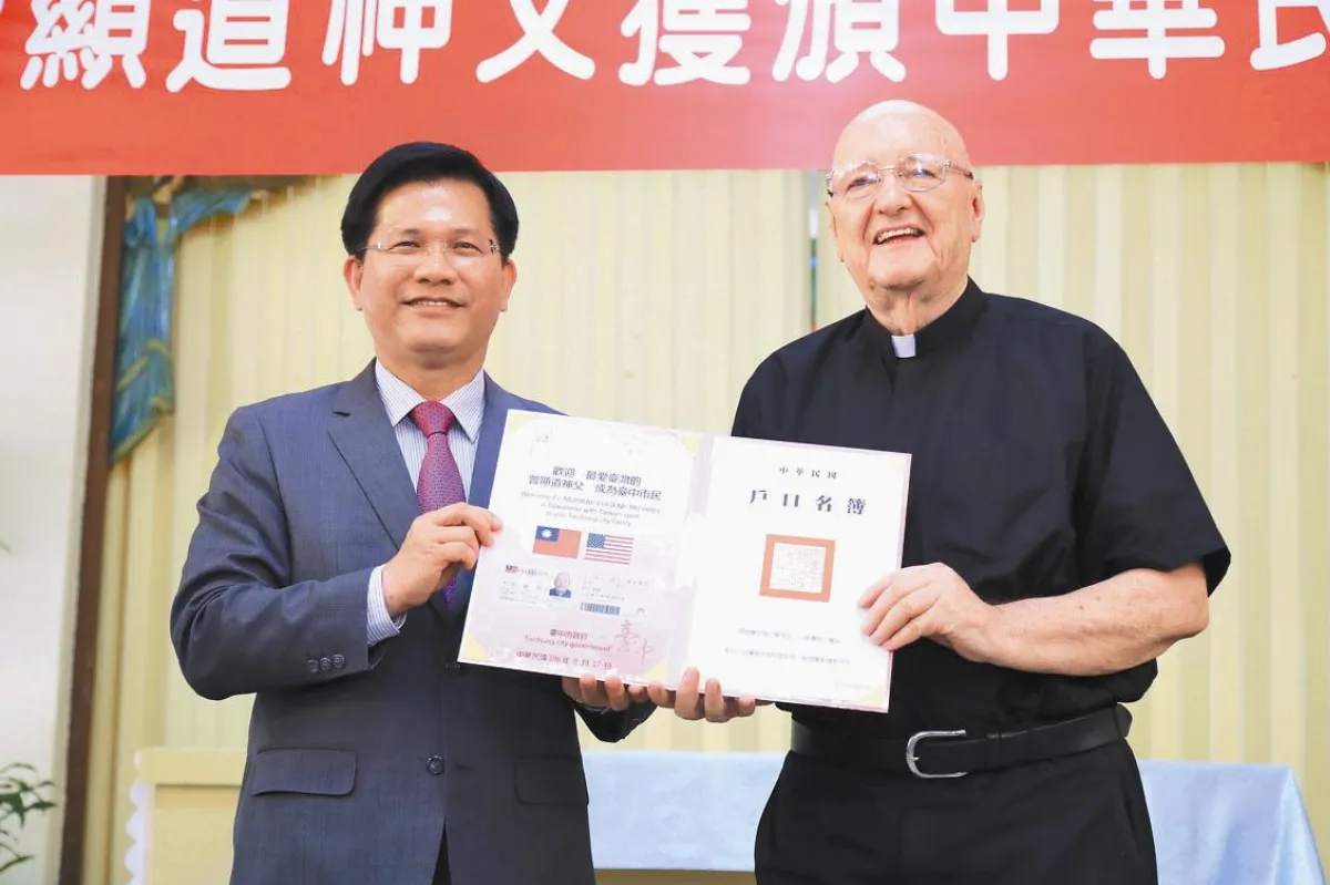 曾顯道神父 奉獻台灣一甲子