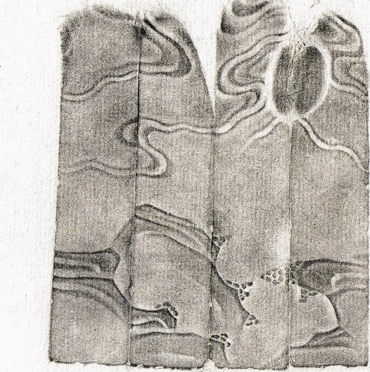 【清卿薄意】 飛雲薄意方章
