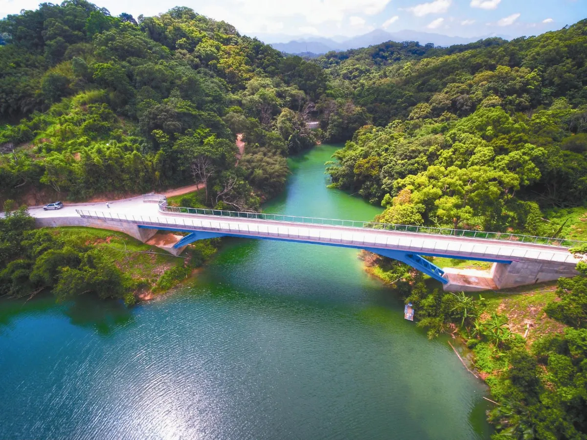 盼40年 寶山水庫跨湖大橋通了