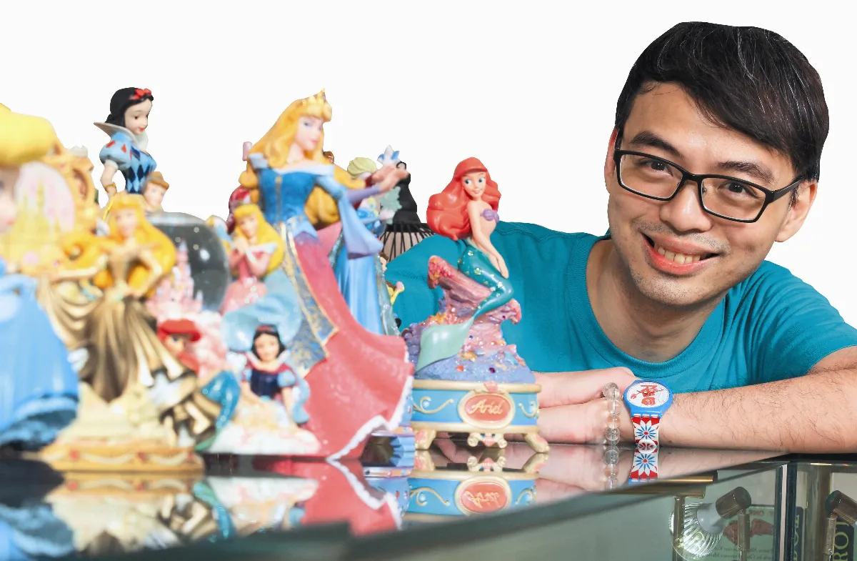 陳孟靖公主夢 跑遍迪士尼蒐集