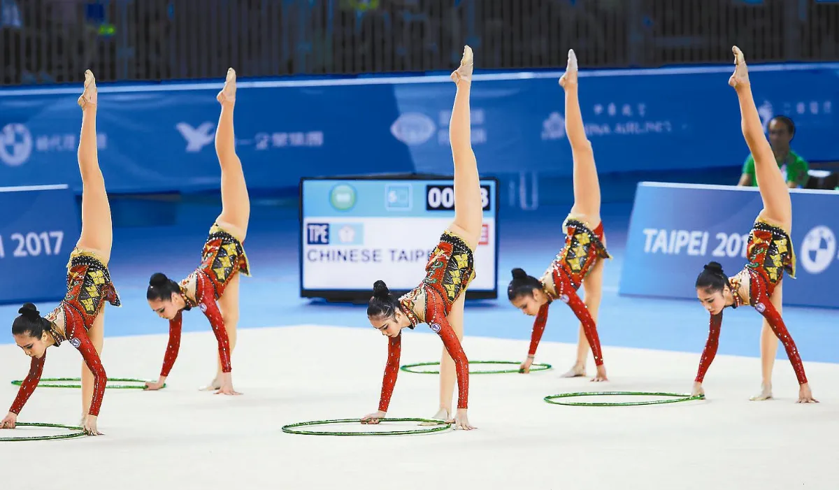 韻律體操 我女團全能五環暫列第2