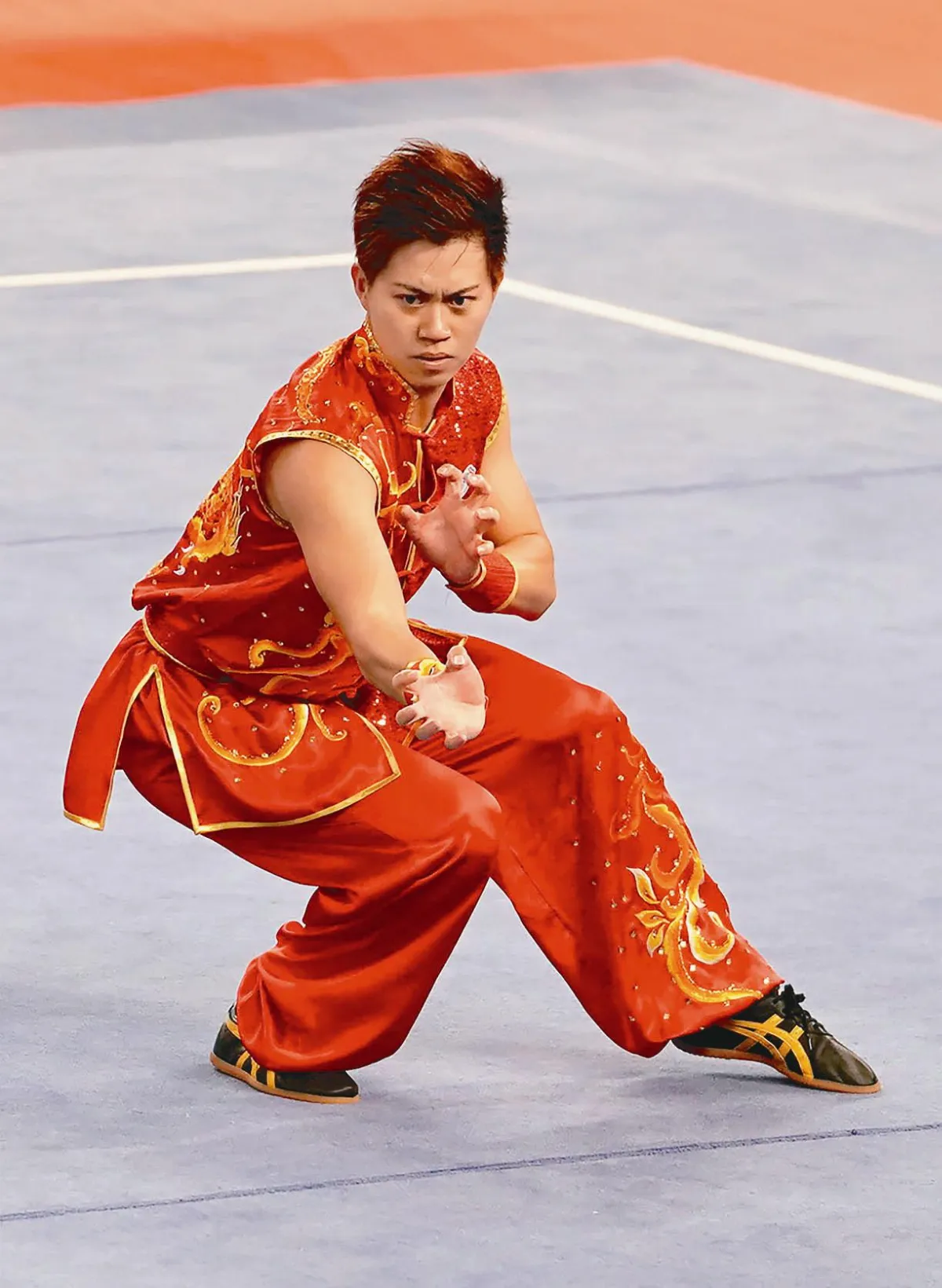 武術 融合陣頭&ensp;許凱貴摘金