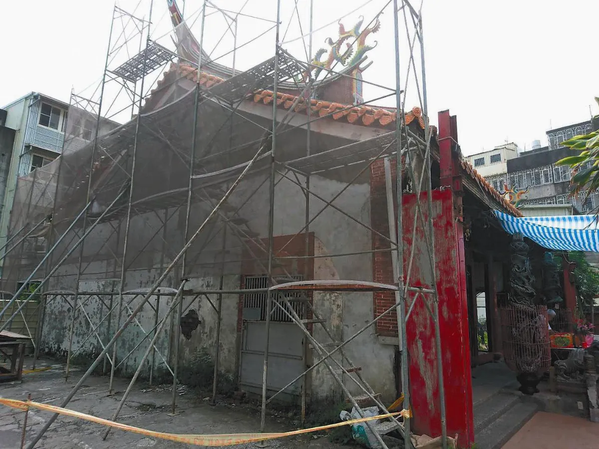 200年宜蘭五穀廟 解體再重組