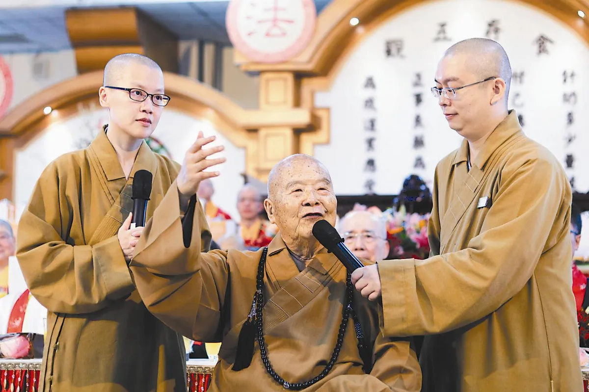 星雲大師：兩岸交流 教界團結