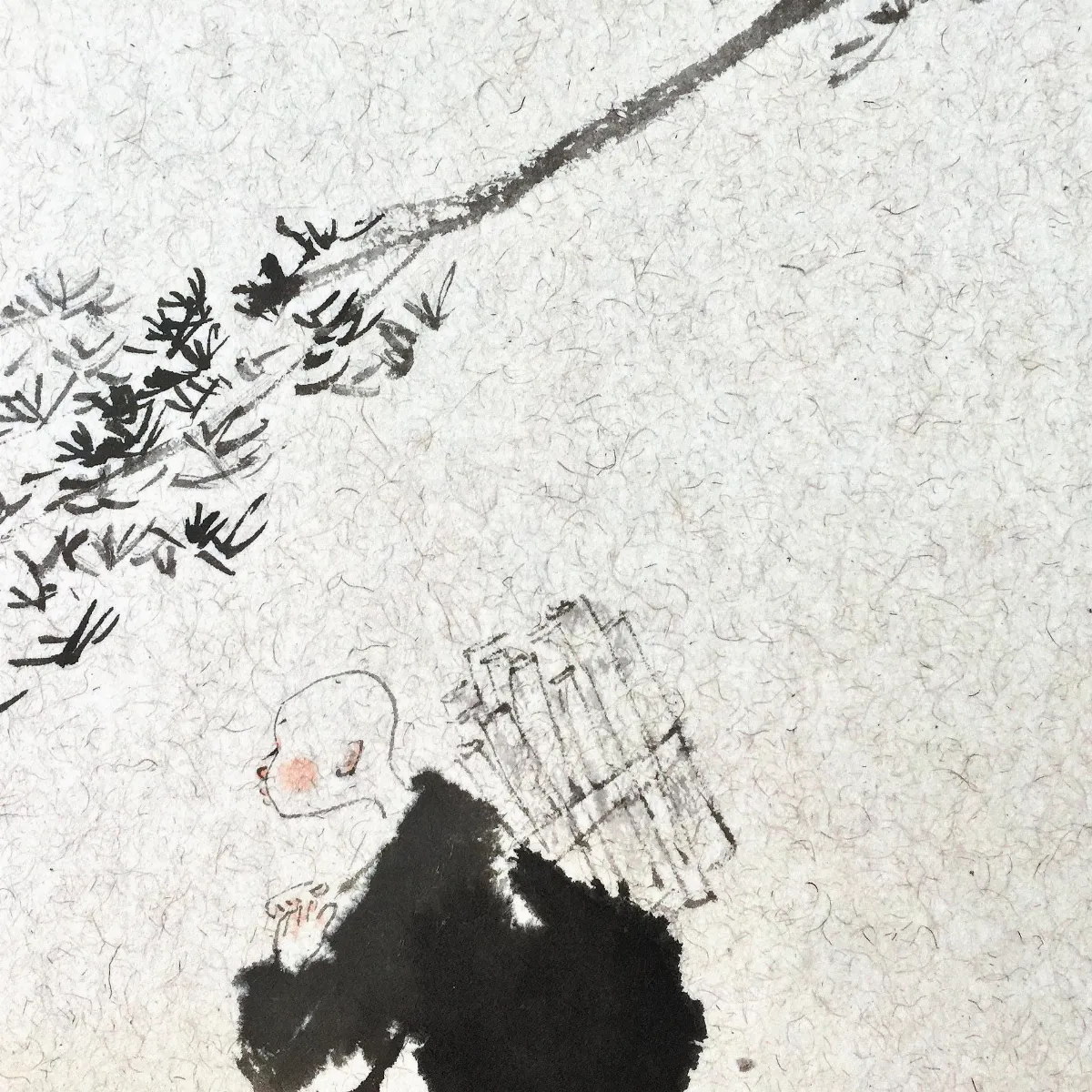 小沙彌書畫鋪 一日不作 一日不食