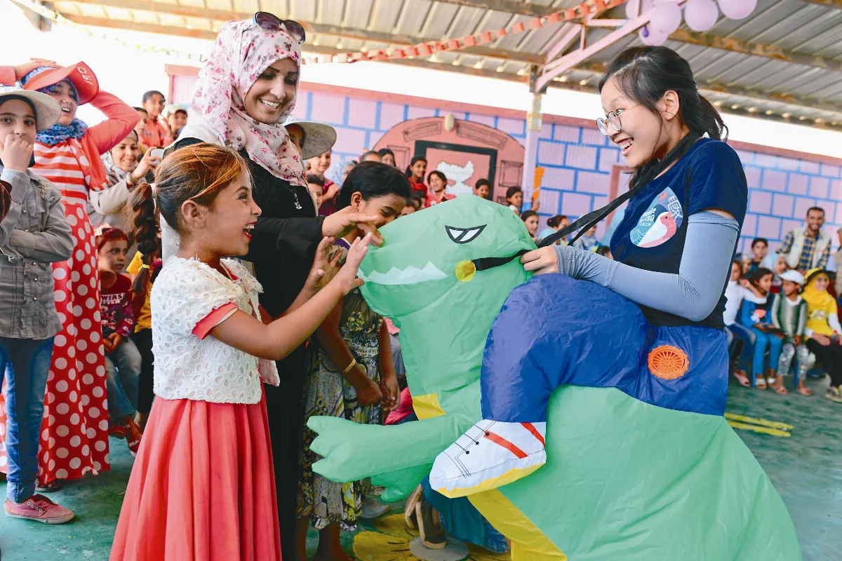 家扶青年赴約旦 關懷難民