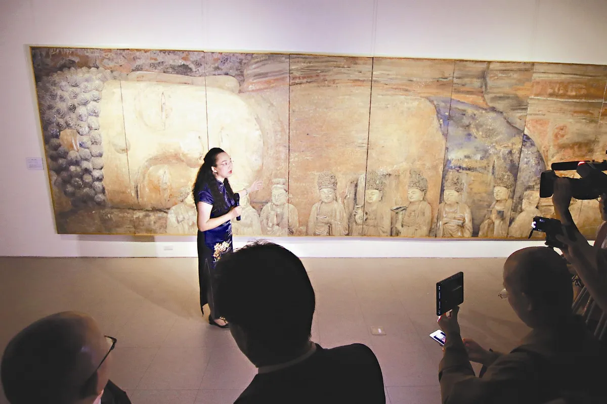 李耘燕絕壁重光 佛館開幕