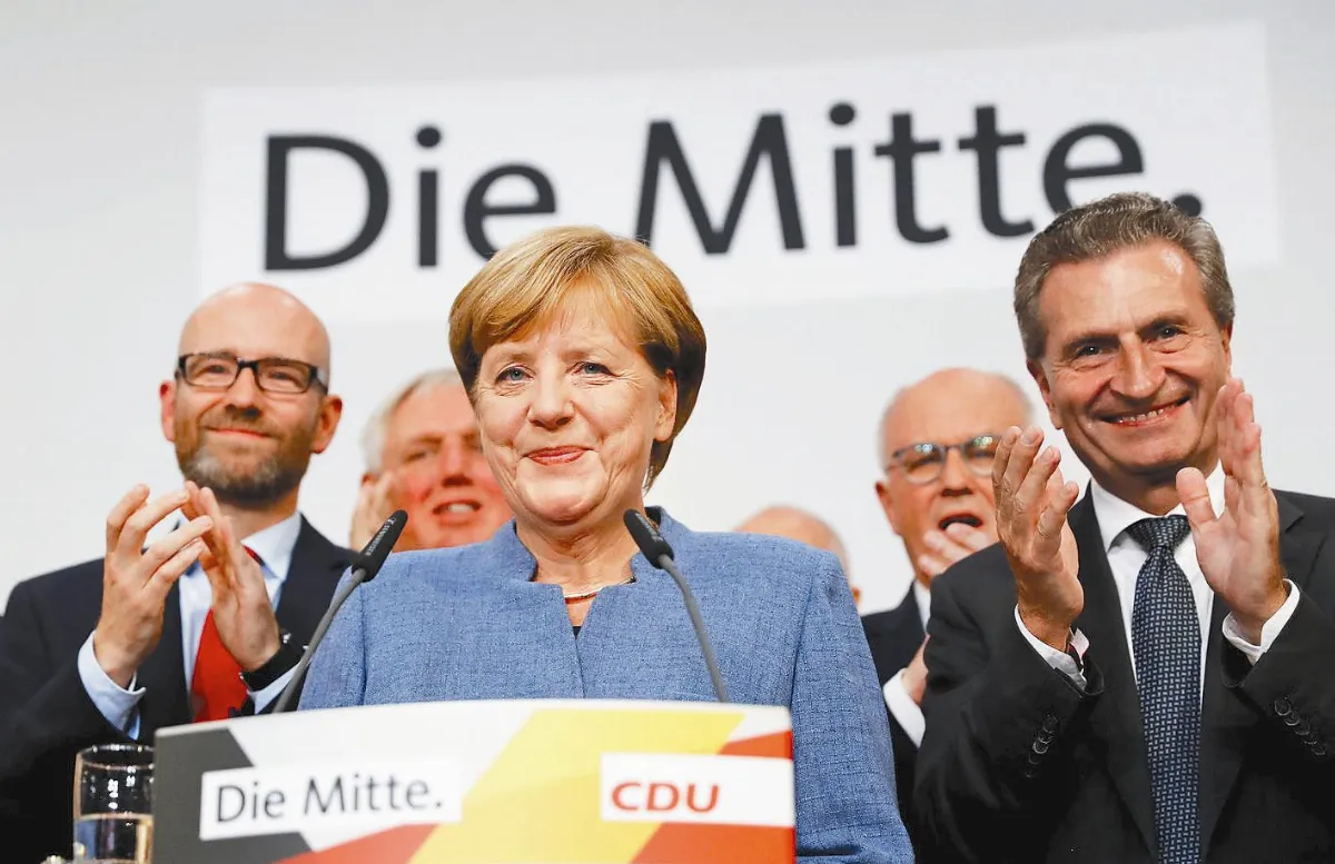 極右政黨崛起 梅克爾慘勝組閣難