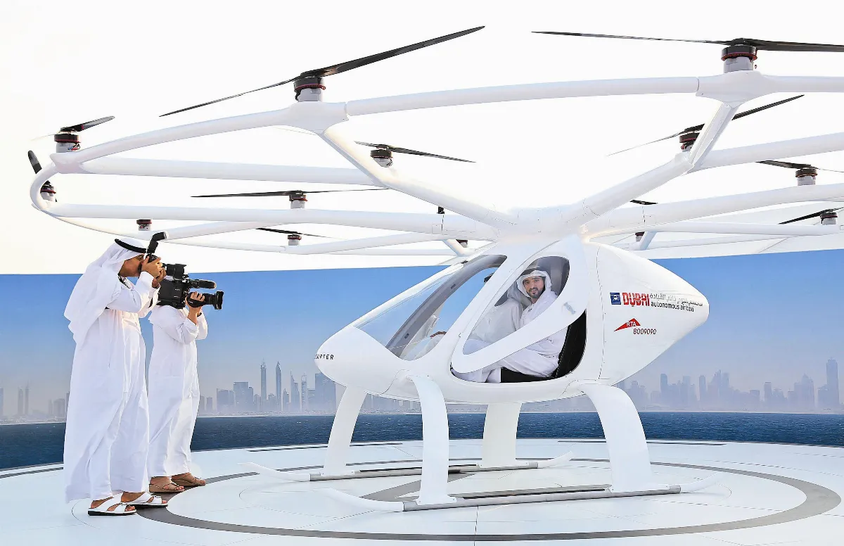 空中計程車 杜拜試飛成功