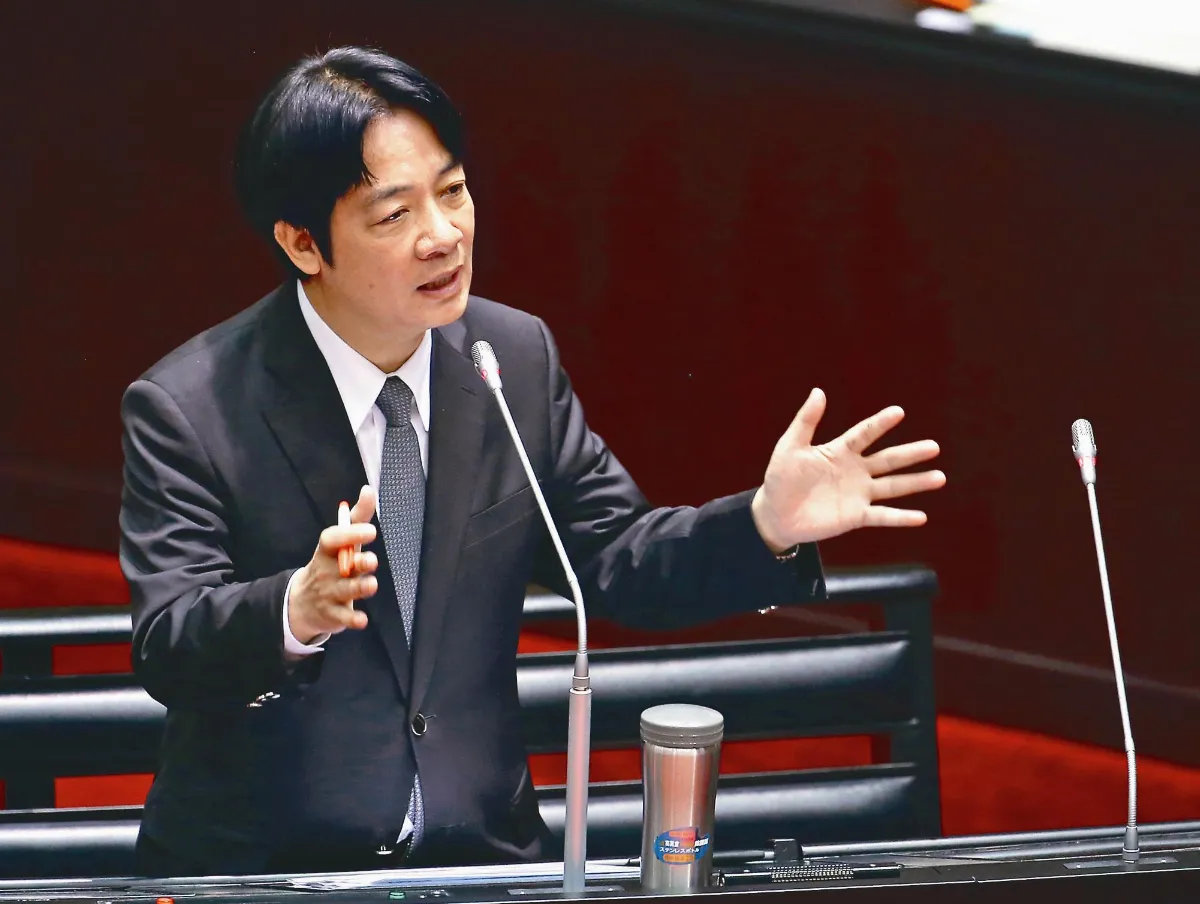 賴揆：兩岸互不隸屬