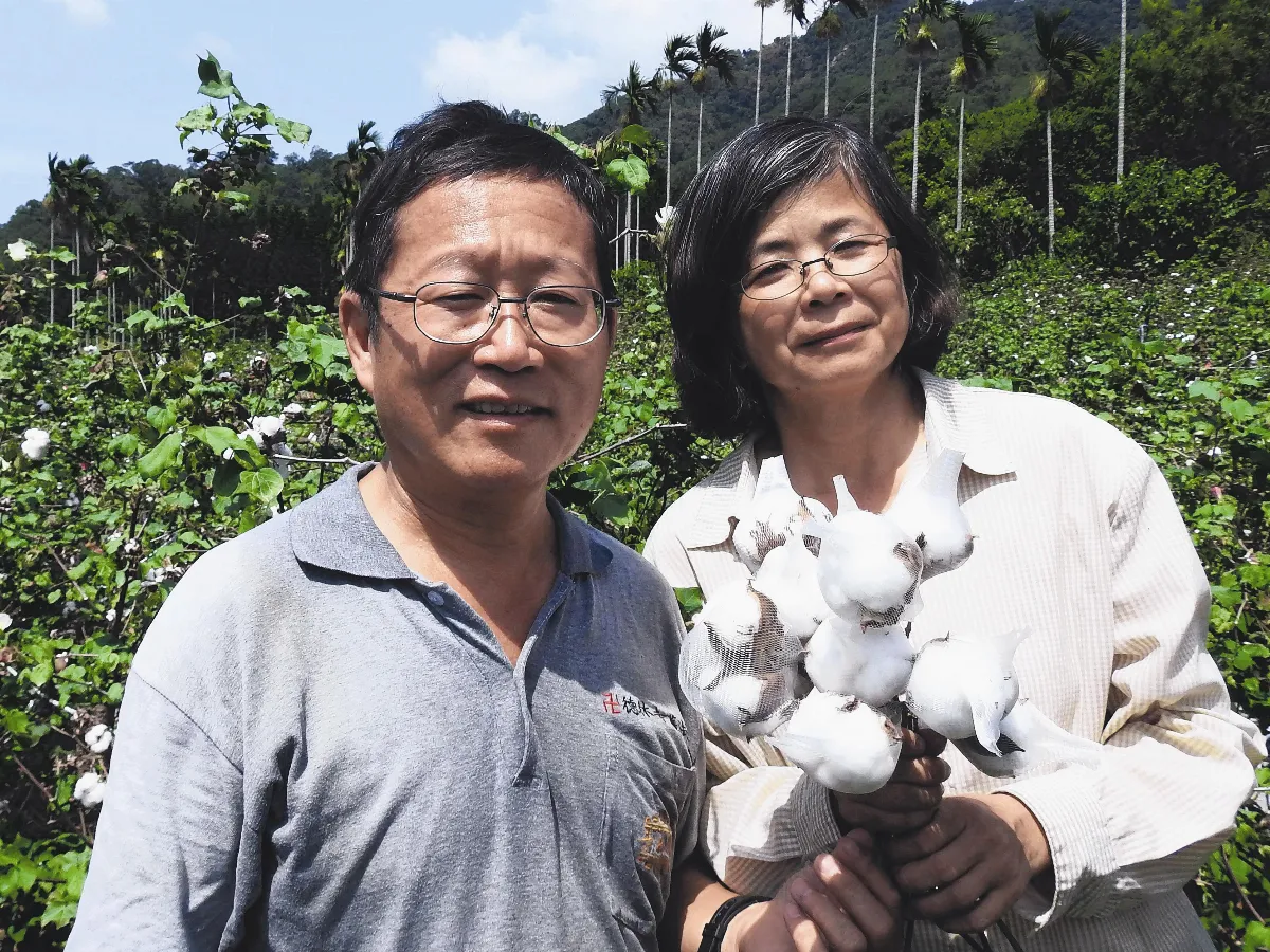 堅持有機 夫妻種出平地白雪