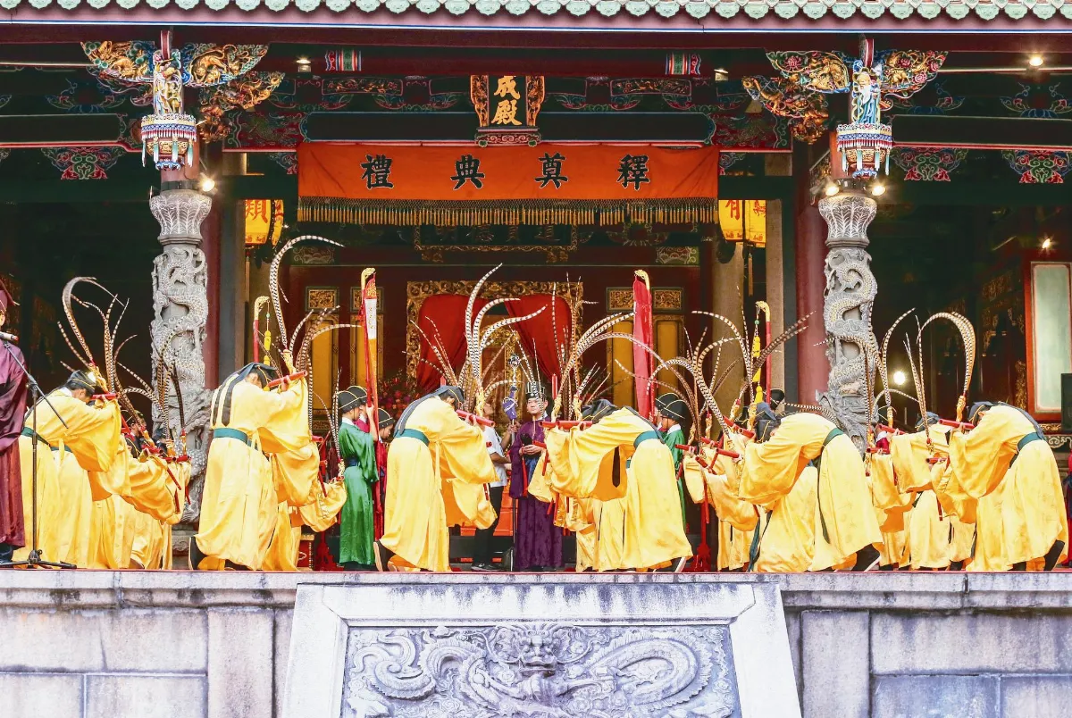 祭孔大典 八佾舞吸睛