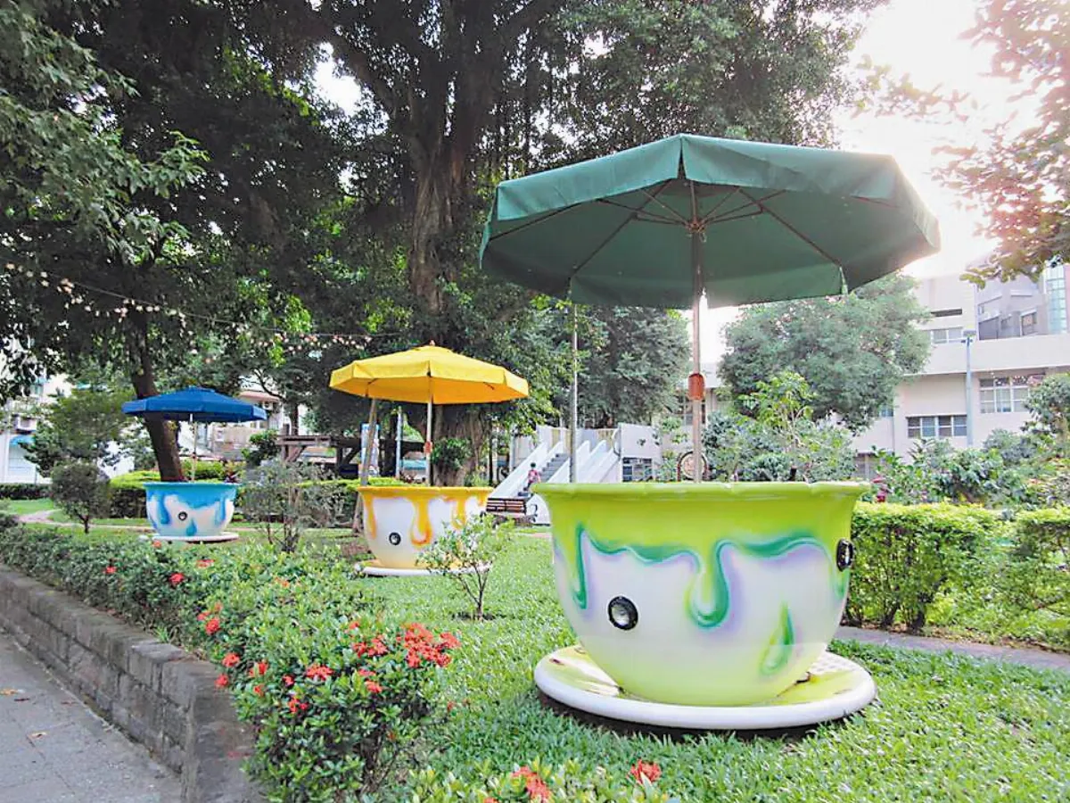 生活快門 公園咖啡杯