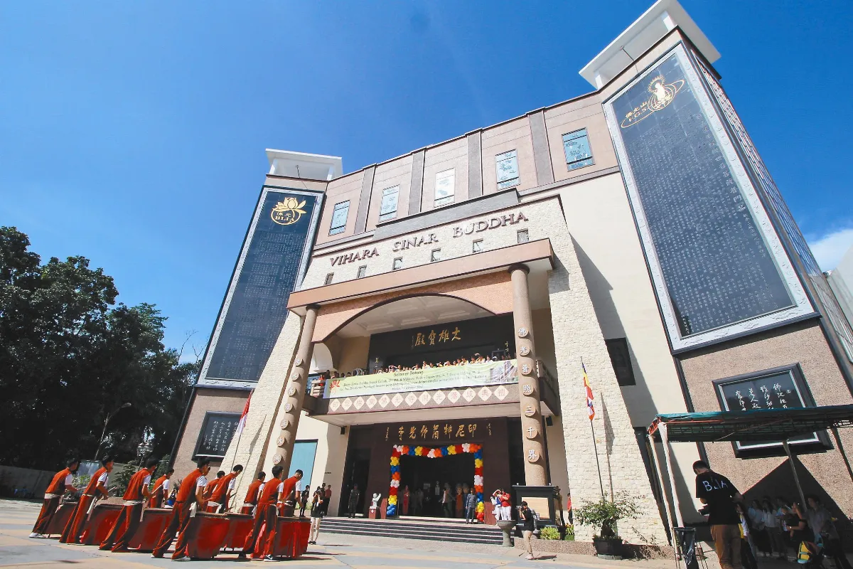 印尼棉蘭佛光寺 落成開光