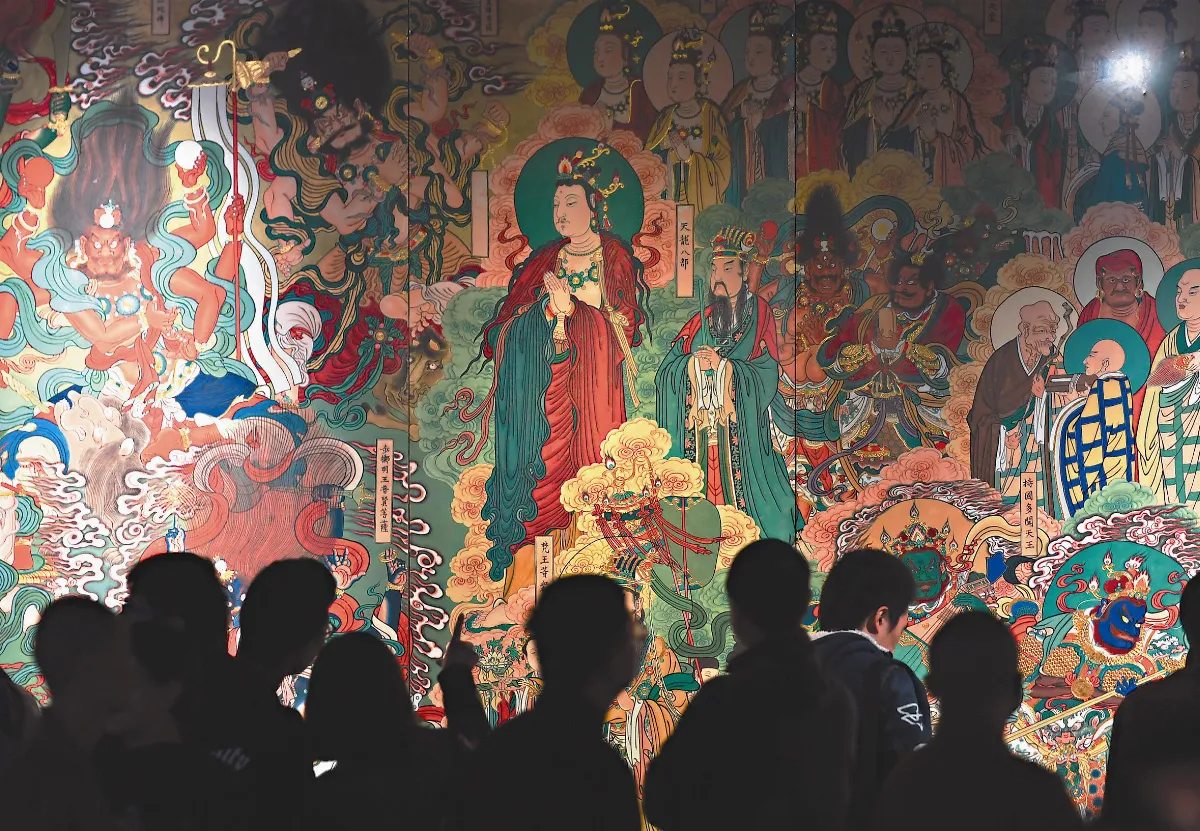 毗盧寺壁畫 姚淑龍復原臨摹