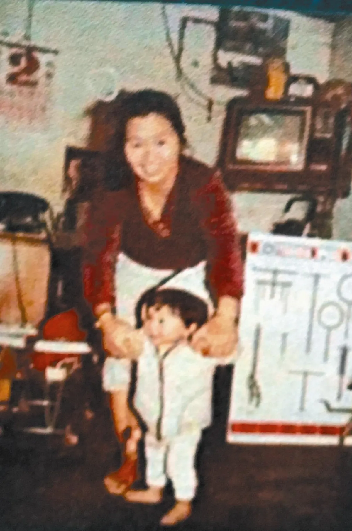34年前母子照  重現