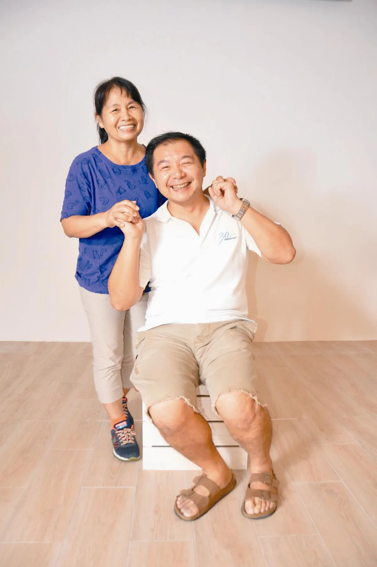 34年前母子照  重現