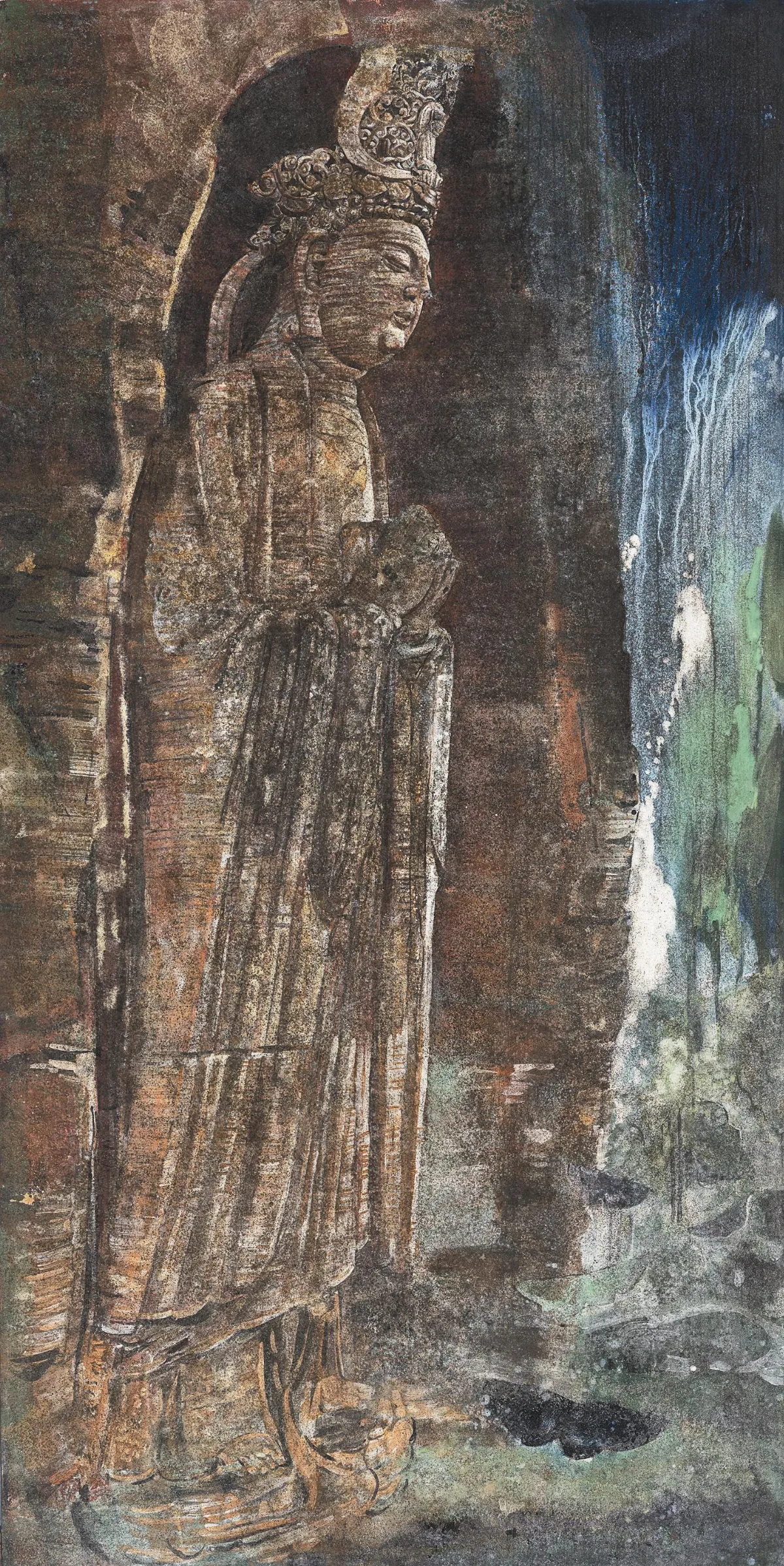 【絕壁重光──川渝石窟的保護與傳承暨李耘燕美術作品展】 化．毗盧遮那佛