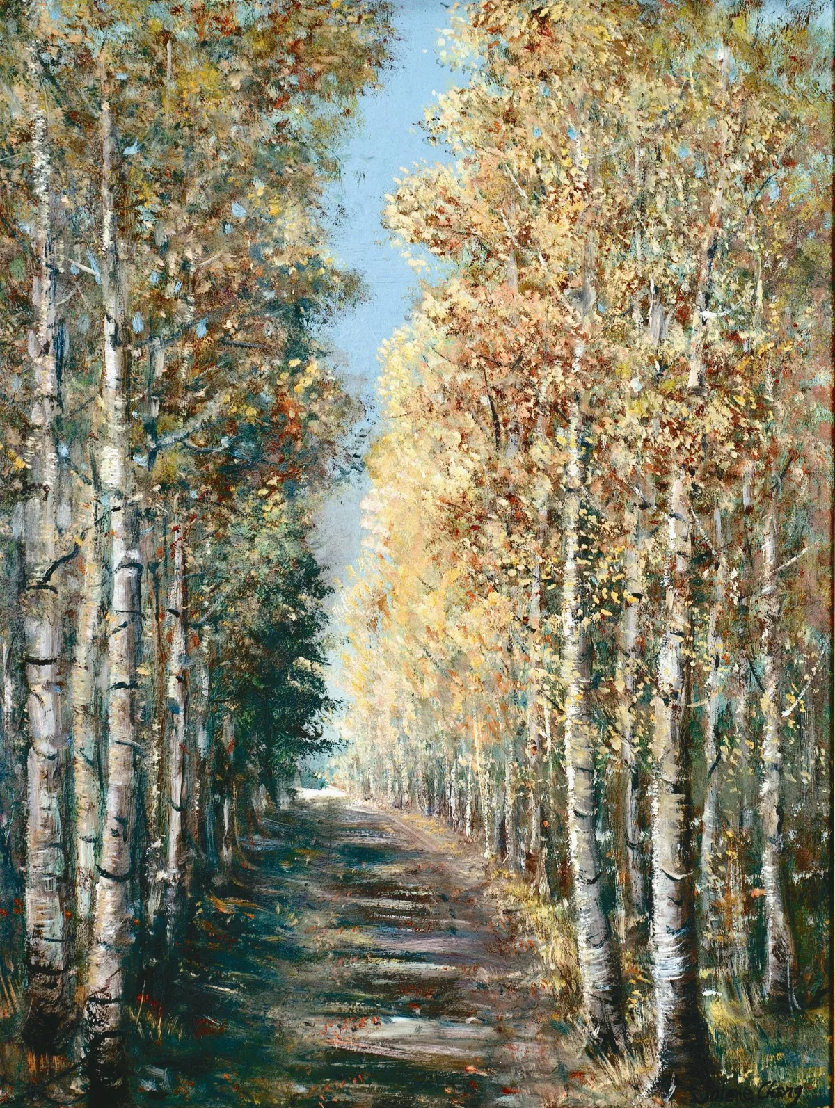 【博愛弘毅─王芳蘭油畫作品展】 茂林幽徑