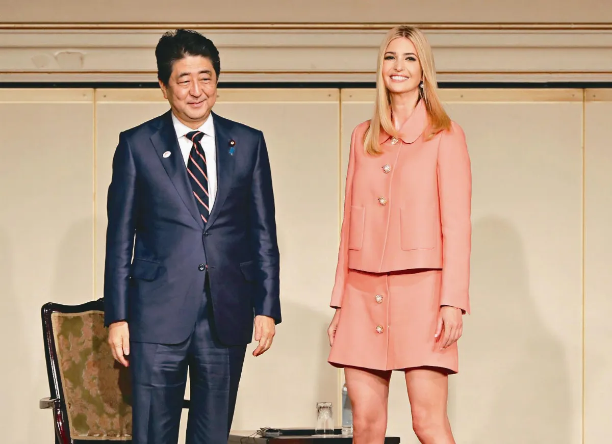 挺伊凡卡女企基金 安倍允捐5千萬美元