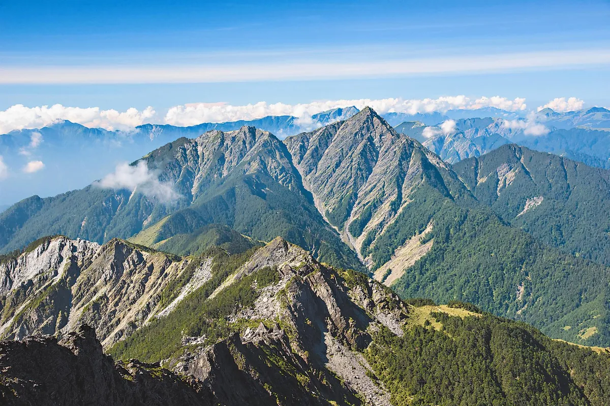 台灣好美 高山篇 中央尖山