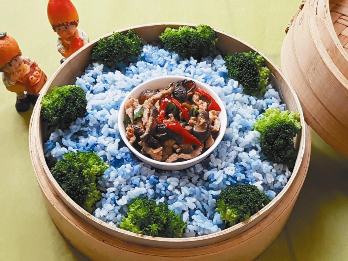 香草料理 蝶豆花的浪漫食法