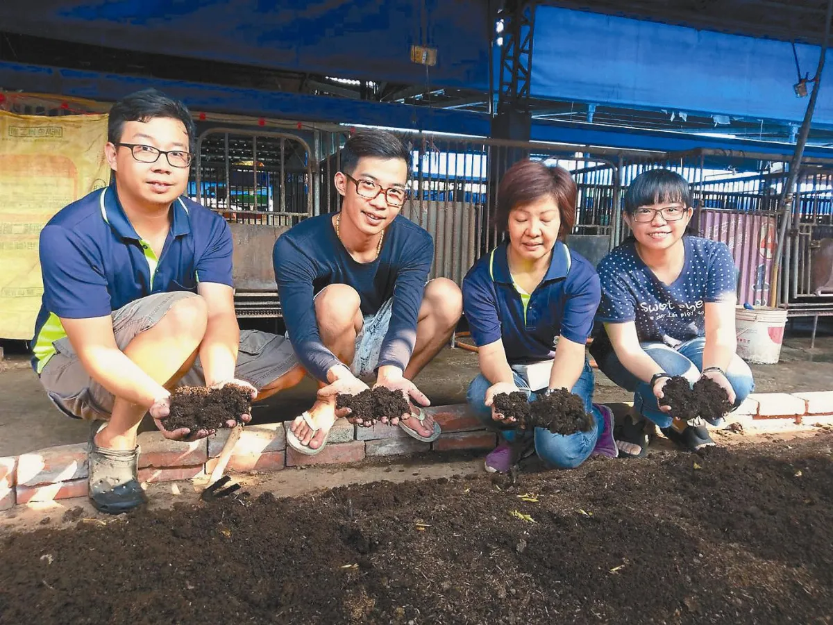 姑姪養蚯蚓 耕種免農藥護食安