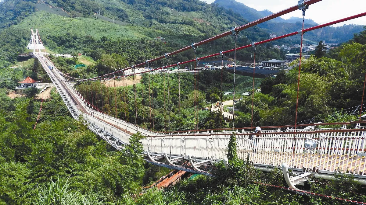 太平雲梯 飽覽嘉南平原