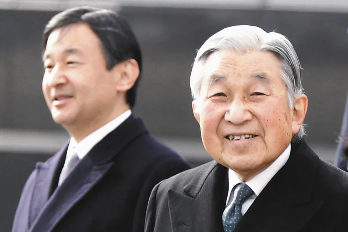 日天皇後年4月30日退位 兩百年來首例