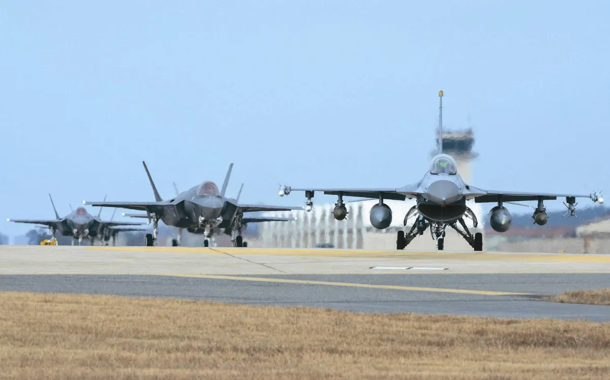 美韓最大空演 北韓嗆或觸發核戰