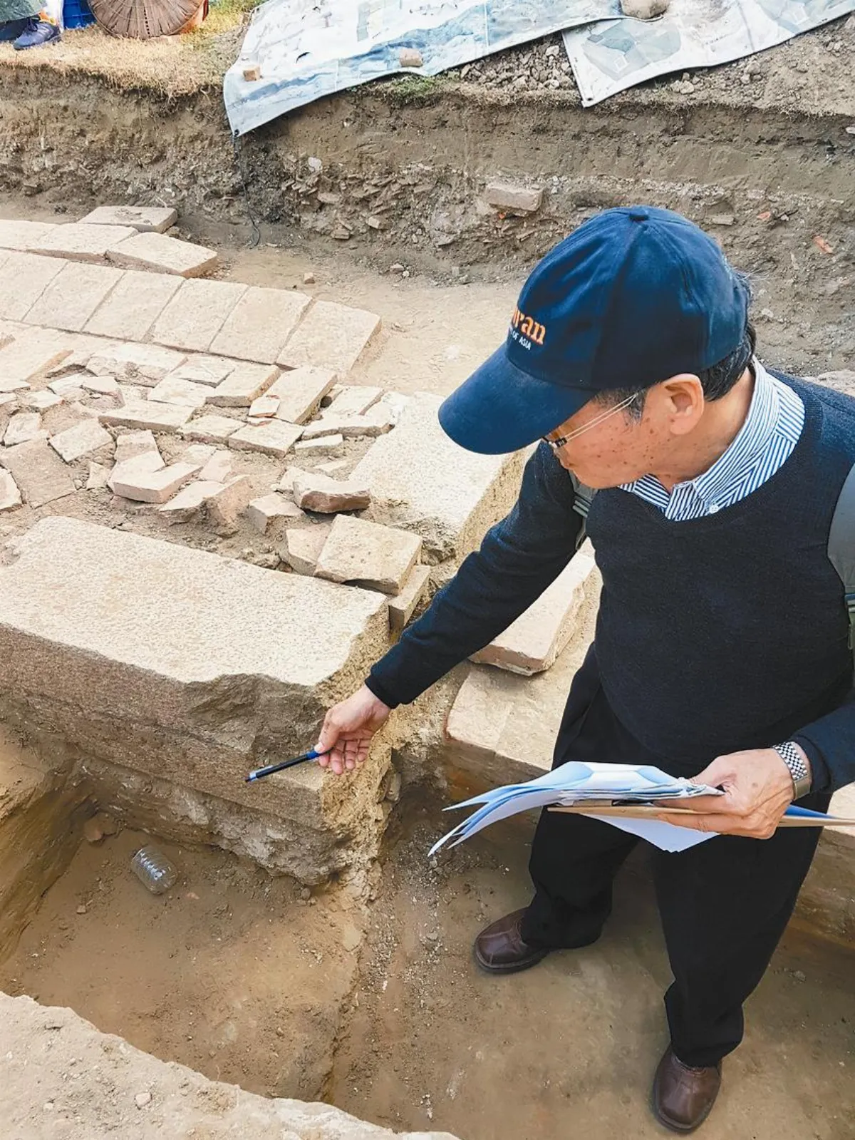 台南孔廟 櫺星門首度出土