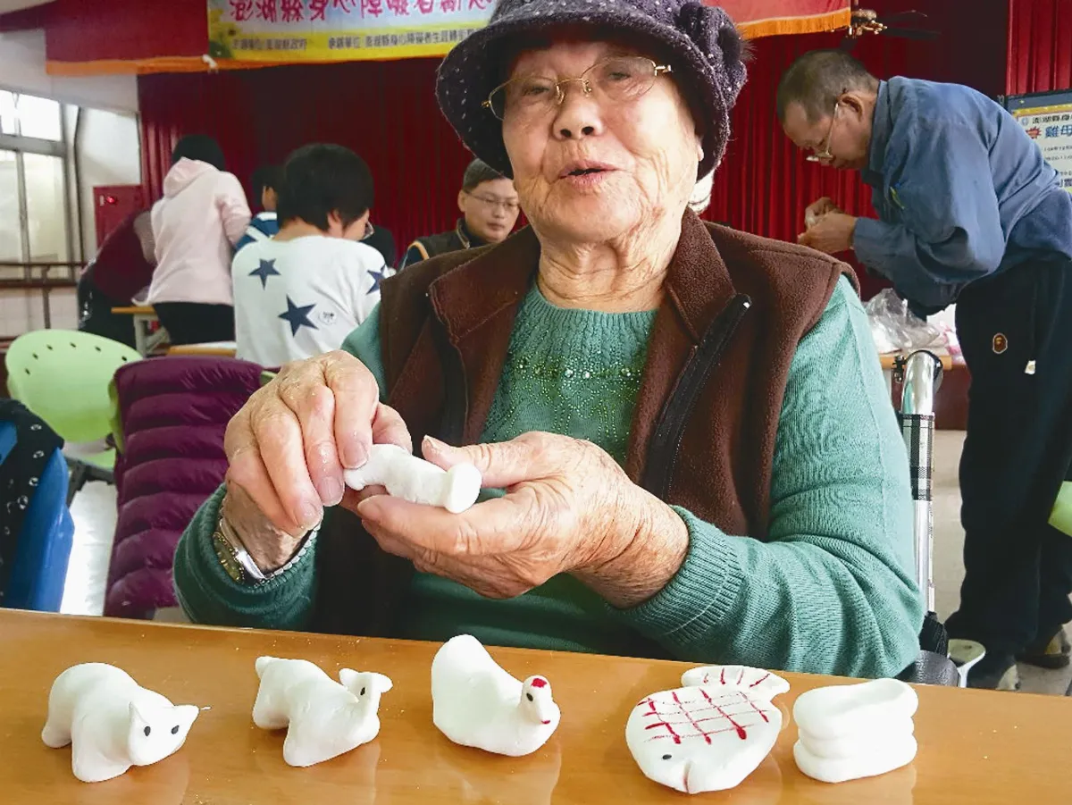 澎湖冬至 捏雞母狗